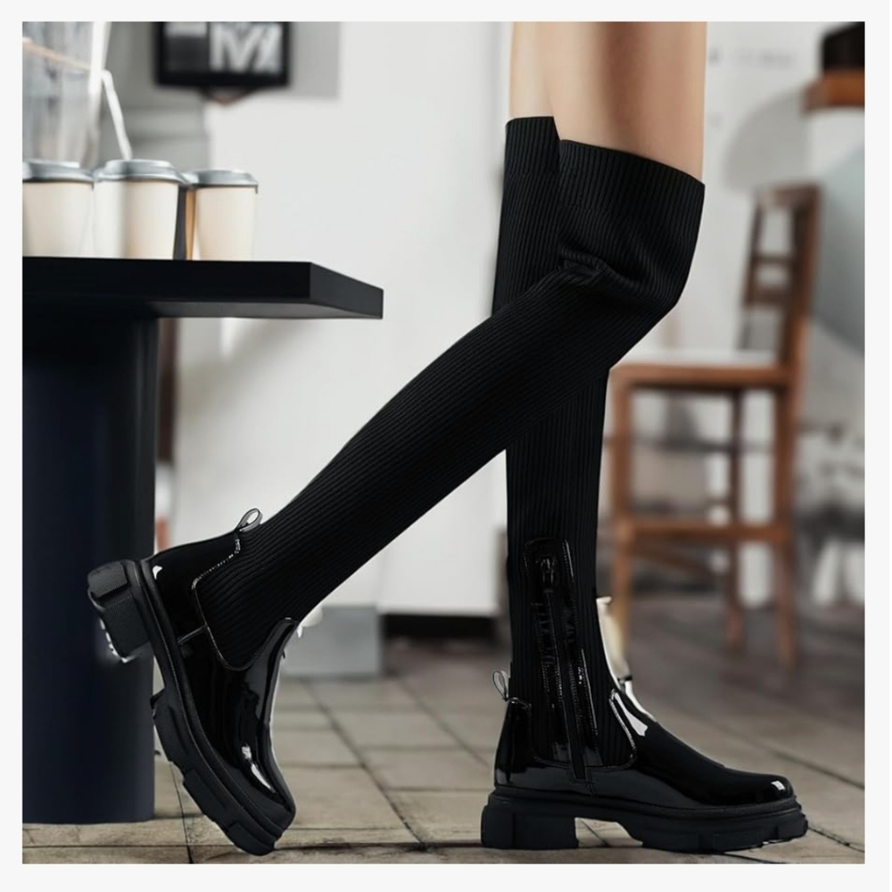 Thigh high boots